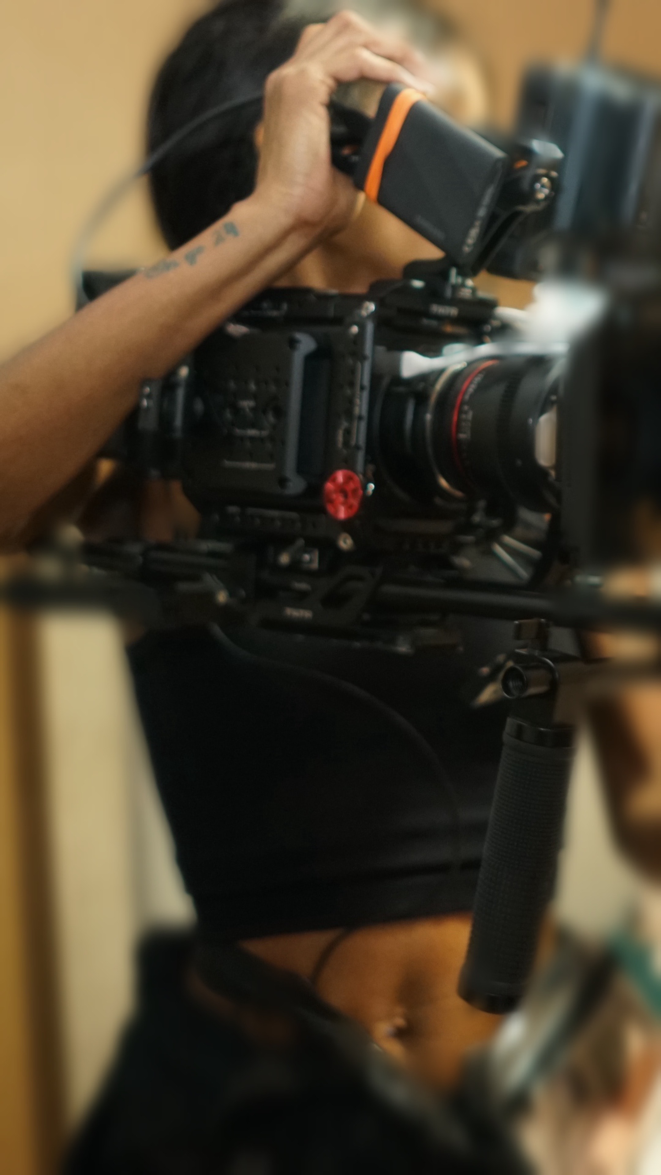 A Measure of Rage — DP on camera